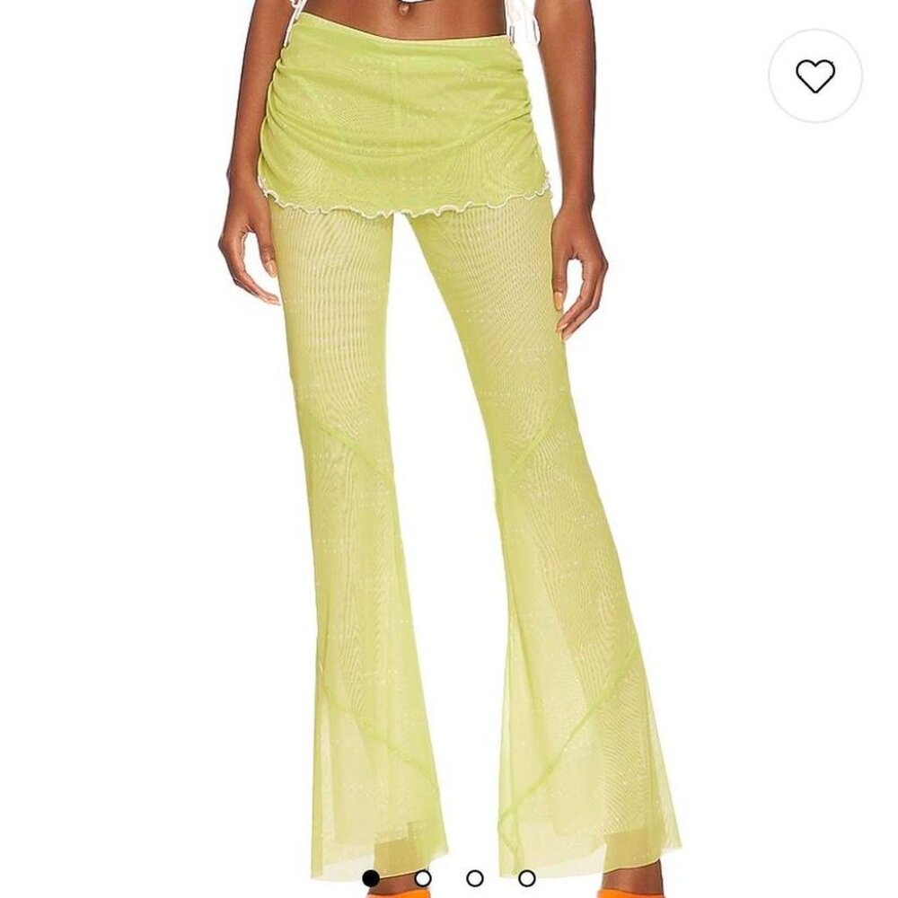 Poster Girl: Pebbles Pant in color Pickle, size Small